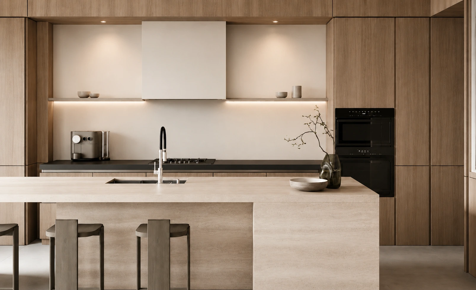 Cocina terminada y verificada para su entrega